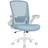 SONGMICS ergonominė biuro kėdė su reguliuojamu atlošu, porankiais ir plačia sėdyne 53 cm OBN037Q01