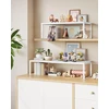 SONGMICS ištraukiama metalinė prieskonių lentyna, 2 vnt., 38–60 cm, B0F89YBBJP