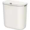 SONGMICS kabinama virtuvės šiukšliadėžė 9 l su sandariu dangčiu, balta LTB820W9