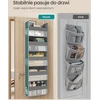 SONGMICS kabinamas durų organizatorius su 5 skyreliais, 15 x 40 x 140 cm, RDH007G01
