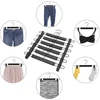 SONGMICS kelnių ir sijonų pakabos su spaustukais, 12 vnt., 24–35 cm, B07VWKC72Q