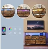 SONGMICS komoda su LED apšvietimu ir įkrovimo stotele, 5 stalčiais, 98.7 x 30 x 68.1 cm, LGS723KD01