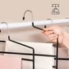 SONGMICS metalinės 5 lygių kelnių pakabos su neslystančia PVC danga, 4 vnt.