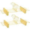 SONGMICS metalinės kelnių ir sijonų pakabos su spaustukais, 10 vnt., 31 cm, B08JC8BPM5