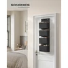SONGMICS pakabinamas durų organizatorius su 4 kišenėmis 12 x 33.5 x 100 cm