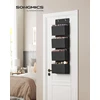 SONGMICS pakabinamas durų organizatorius su 4 kišenėmis, 33,5 x 12 x 100 cm RDH004B01