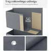 SONGMICS pakabinamas durų organizatorius su 4 kišenėmis, 33,5 x 12 x 100 cm RDH004B01