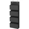 SONGMICS pakabinamas durų organizatorius su 4 kišenėmis, 33,5 x 12 x 100 cm RDH004B01