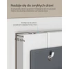 SONGMICS pakabinamas durų organizatorius su 4 kišenėmis, 33,5 x 12 x 100 cm RDH004B01