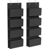 SONGMICS pakabinamas durų organizatorius su 4 kišenėmis 12 x 33.5 x 100 cm