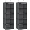 SONGMICS pakabinamas spintos organizatorius su 5 lentynomis, 30 x 30 x 90 cm, RCH005G02