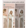 SONGMICS papuošalų spintelė su viso ūgio veidrodžiu, LED apšvietimu ir 360° pasukimu JJC027WH01
