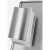 Songmics 20 litrų plieninė šiukšlių dėžė metallic sidabrinis