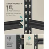 SONGMICS sandėliavimo lentynų komplektas, 2 vnt., 5 lentynos, 875 kg, GLR302BZ03