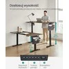 SONGMICS Stalas su elektriniu aukščio reguliavimu