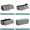 SONGMICS sulankstoma daiktadėžė-suoliukas 120 l, 110 x 38 x 38 cm, LSF71G
