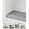 SONGMICS sulankstomas pufas su daiktadėže 89 l, 76 x 38 x 38 cm, LSF247G02