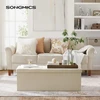 SONGMICS sulankstomas suoliukas-daiktadėžė 110 x 38 x 38 cm, 120 l, LSF77BE
