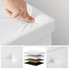 SONGMICS sulankstomas suoliukas su daiktadėže 120 l, 110 x 38 x 38 cm, LSF75WT