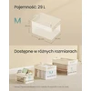 SONGMICS sulankstomos daiktų laikymo dėžės, 3 vnt., 40 x 30 x 25 cm, B0DSKC6RQ7