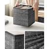 SONGMICS sulankstomos laikymo dėžės 33 x 33 x 33 cm, 6 vnt., RFB033B01