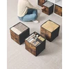 SONGMICS sulankstomos laikymo dėžės, 8 vnt., 33 x 33 x 33 cm, 777RFB833B01