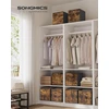 SONGMICS sulankstomos laikymo dėžės, 8 vnt., 33 x 33 x 33 cm, 777RFB833B01