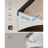 SONGMICS sulankstomos laikymo dėžės, 8 vnt., 33 x 33 x 33 cm, 777RFB833B01