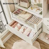 SONGMICS sulankstomų stalčių organizatorių rinkinys, 6 vnt., rožinis, RDZ06PK