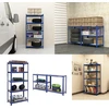 SONGMICS sunkiasvoris metalinis stelažas, 4 reguliuojamos lentynos, 160 x 80 x 40 cm, GLR88Q
