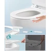 SONGMICS trumpa D formos klozeto sėdynė su lėto nusileidimo mechanizmu, 43,1 x 36 cm, BTL104WZ01