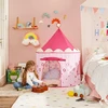 SONGMICS vaikiška žaidimų palapinė Princesės pilis 101 x 101 x 135 cm LPT01PK