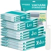 SONGMICS vakuuminių maišų drabužiams rinkinys, 12 vnt., su rankine pompa, M/L/J/XJ