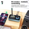 SOOMFON Bluetooth garso siųstuvas-imtuvas 3 viename, Bluetooth 5.0, LCD ekranas, BT17