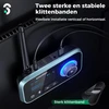 SOOMFON Bluetooth garso siųstuvas-imtuvas 3 viename, Bluetooth 5.0, LCD ekranas, BT17