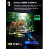 SOOMFON nešiojamasis išmanusis projektorius 1920 x 1080 su Wi-Fi ir Bluetooth SK3
