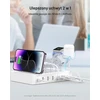 SOOPII 60 W įkrovimo stotelė su 6 prievadais ir USB-C PD 20 W, CS60