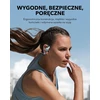 Soundcore atviros konstrukcijos belaidės ausinės su Bluetooth 5.3, IPX5, 16.2 mm tvarkyklė, A3871