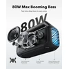 soundcore belaidė išorinė kolonėlė Boom 2, 80W, subuferis, BassUp 2.0, Bluetooth 5.3, IPX7
