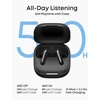 Soundcore belaidės ausinės su adaptacine triukšmo slopinimo sistema, Hi-Res garsu, Bluetooth, 54 val. baterija, D1202