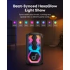soundcore nešiojama Bluetooth kolonėlė Rave 3S, 200 W galia, LED apšvietimas, Party Connect, A31A3