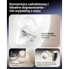 SoundPEATS atviro tipo belaidės ausinės su segtuku Bluetooth 5.4 LDAC Clip1, smėlio spalvos