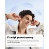 SOUNDPEATS atviros belaidės ausinės su spaustuku Bluetooth 5.4 LDAC PearlClip Pro baltos