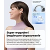 SOUNDPEATS atviros belaidės ausinės su spaustuku Bluetooth 5.4 LDAC PearlClip Pro baltos