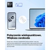 SOUNDPEATS atviros belaidės ausinės su spaustuku Bluetooth 5.4 LDAC PearlClip Pro baltos
