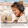 SoundPEATS belaidės ant ausų dedamos Bluetooth 5.4 ausinės su hibridiniu ANC ir LDAC Space Pro