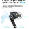 SoundPEATS belaidės ausinės su Bluetooth 6.0, ANC iki 52 dB, 12 mm garsiakalbiais, Hi-Res Audio, C30