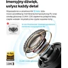 SoundPEATS belaidės ausinės su Bluetooth 6.0, ANC iki 52 dB, 12 mm garsiakalbiais, Hi-Res Audio, C30
