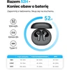 SoundPEATS belaidės ausinės su Bluetooth 6.0, ANC iki 52 dB, 12 mm garsiakalbiais, Hi-Res Audio, C30