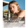 SoundPEATS belaidės į ausis įdedamos ausinės su kaklo lankeliu Bluetooth 5.0 LDAC Q40 HD